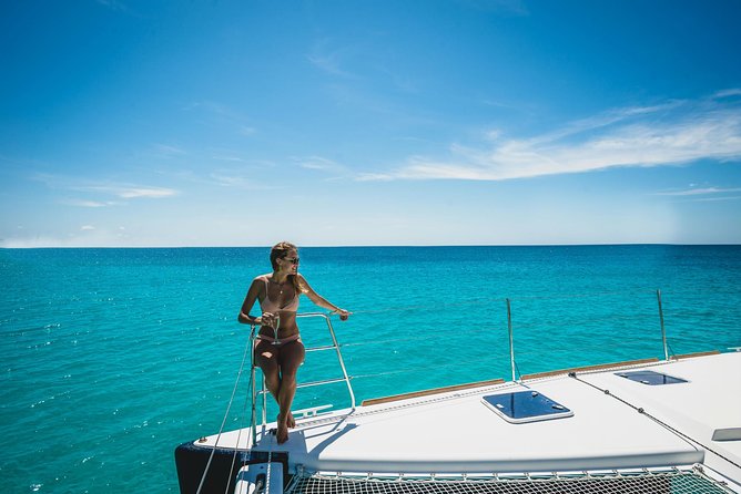 Luxury Catamaran, Snorkel and Dining Experience Barbados - Carlisle Bay, turtles, and the first water stop
