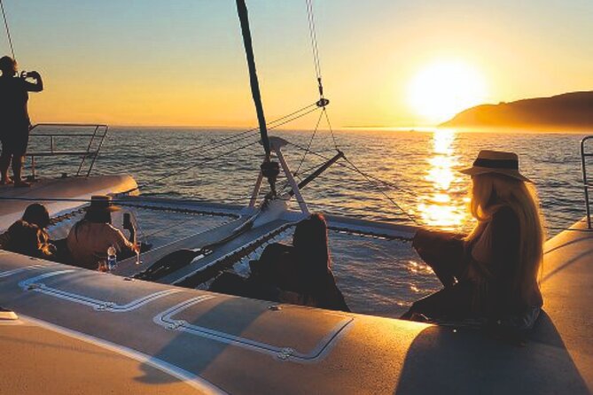 LUXURY Catamaran Sunset and Wine cruise - From the Discoveries Monument to Belém Tower