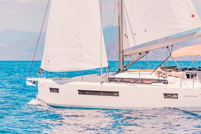 Luxury Catamaran Sunset Semi-Private & Greek Gastronomy in Athens - Ydrousa: two and a half hours for swimming and lunch
