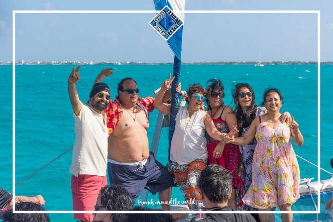 Luxury Catamaran tour to Isla Mujeres with Transportation from Cancun - The sunset spinnaker ride is the finale
