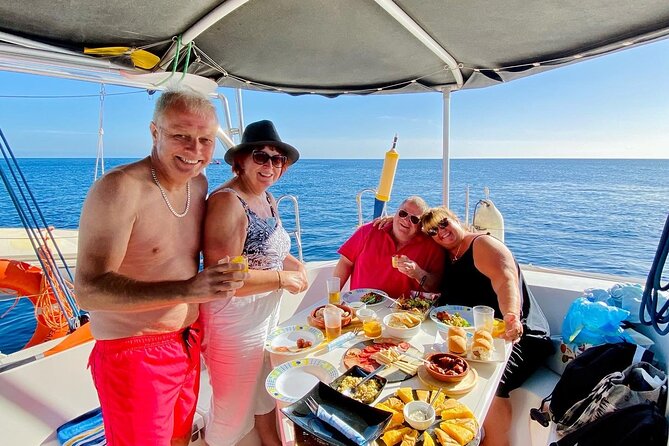 Luxury Private Half-Day Catamaran Charter in Lanzarote - Sailing from Puerto Calero aboard Ocean Lady