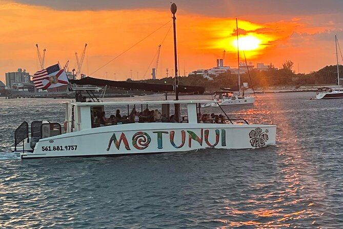 Luxury Sunset Catamaran Cruise - Peanut Island and the JFK bunker