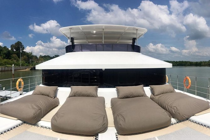 Luxury Sunset Cruise at Krabi's Coastlin with Power Catamaran - Sunset, Thai snacks, and dinner on deck