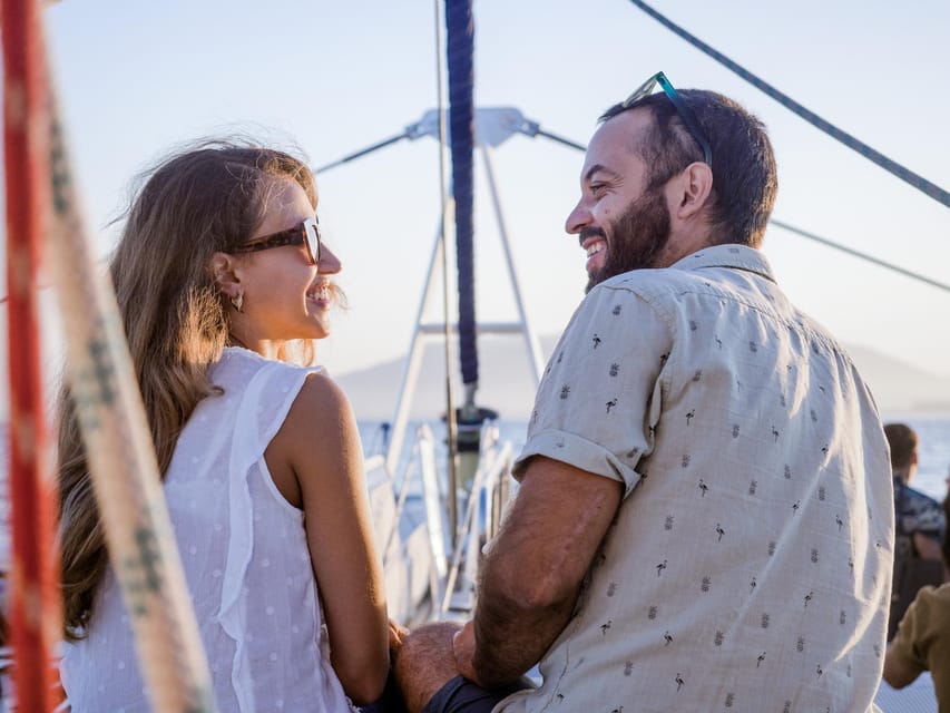 Malaga: Catamaran Sailing Trip with Sunset Option - Cava, music, and the optional light show