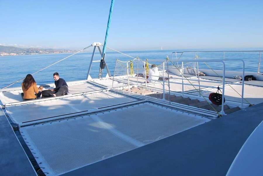 Malaga: Catamaran Sunset or Night Cruise w/ Live DJ & Drink - Value at about $33 per person
