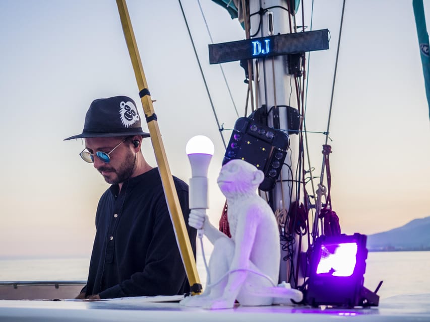 Malaga: Catamaran Sunset or Night Cruise w/ Live DJ & Drink - The views, sunset, and possible dolphins