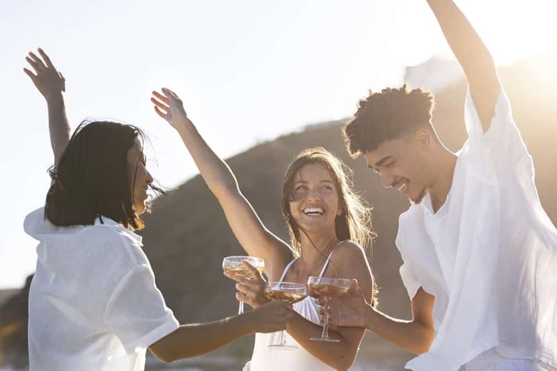 Malaga: Catamaran Sunset or Night Cruise w/ Live DJ & Drink - The first minutes at sea