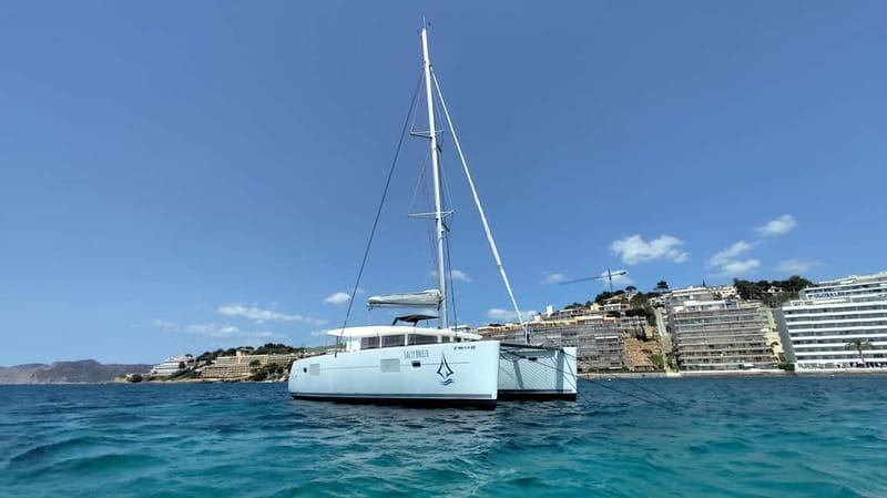 Mallorca: Catamaran Boat Tour with Tapas - Camp de Mar: the main swim and food stop
