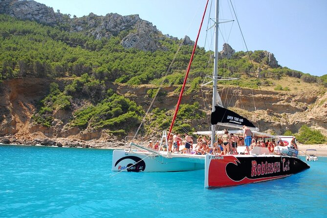 Mallorca Catamaran Tour in the Bay of Pollensa - The old watchtower above the bay