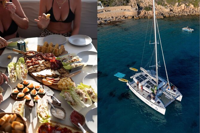 Mallorca Catamaran Tour with Tapas - small group - - Cala Fornells and the changing coastal route
