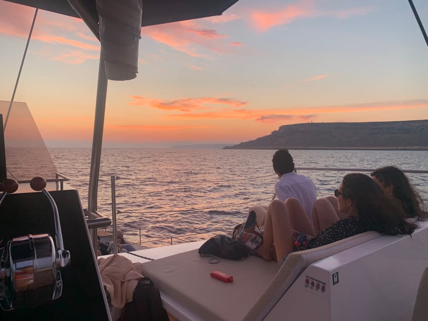 Malta: Blue Lagoon Evening Catamaran Cruise - Crystal Lagoon and the best swimming option