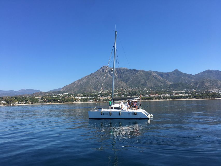 Marbella: Private Cruise in Catamaran - Leaving Marbella Behind by Sea