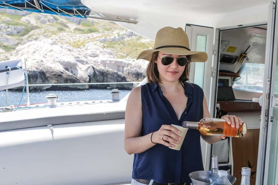 Marseille: Calanques Catamaran Cruise, Picnic, & Swimming - Sormiou and Morgiou: famous Calanques from sea level