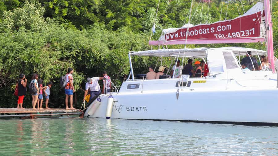 Mauritius: Catamaran Day Cruise to lle aux Cerfs with Lunch - Setting off from Trou d’Eau Douce