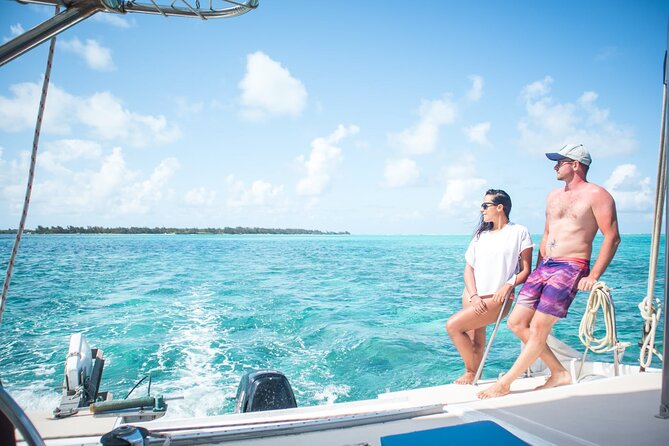 Mauritius : Full day All inclusive Ile aux cerfs Catamaran cruise - The ride back: music, sails, and possible dolphins