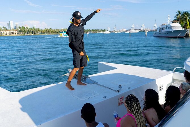Miami Catamaran & Watersports: Jet Ski, Banana Boat & Drinks - Banana boat, towable tube, and floating mats