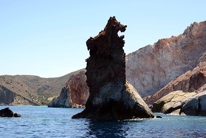 Milos caves snorkelling Catamaran Cruise in a small group - Starting in Adamas, then passing Klima