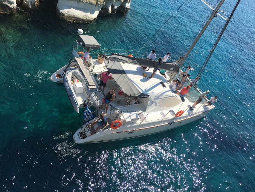 Milos: Full-Day Catamaran Cruise to Poliegos and Kleftiko - Skinopi, Klima, Areti, and Fourkovouni: Milos’ fishing coast