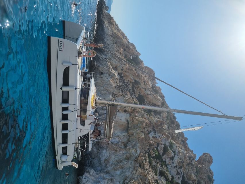 Milos: Full-Day Catamaran Cruise with Food and Open Bar - Thiorichia and the volcanic character of Milos