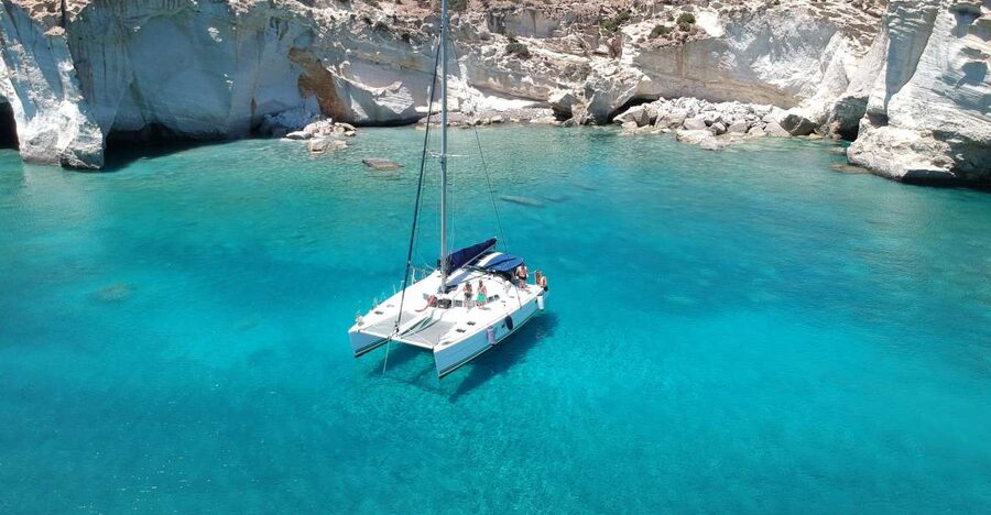 Milos: Full-Day Catamaran Cruise with Paddle Board - Key points before you book