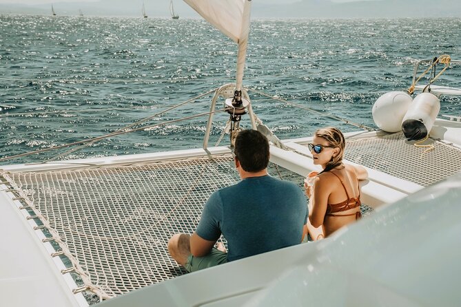 Milos Luxury Catamaran Cruise to Kleftiko Bay with Lunch - Swimming, snorkeling, and time to relax
