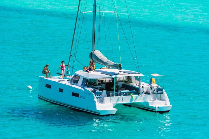 Milos Luxury Catamaran Cruise to Kleftiko Bay with Lunch - Cape Vani and Sykia Cave from the water