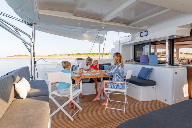 Milos & Poliegos Catamaran Cruise Homemade Full menu BBQ & Drinks - Kleftiko, the cruise’s signature stop
