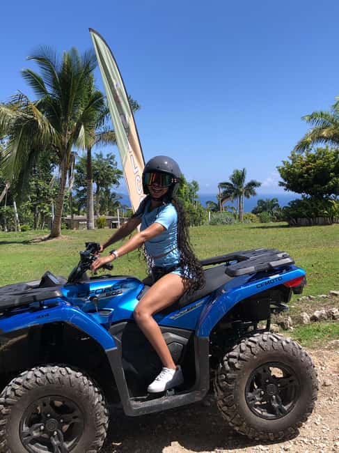 Montego Bay: ATV, Zipline, Catamaran, and Horseback Tour - Lunch, wine tasting, and a break with ocean views