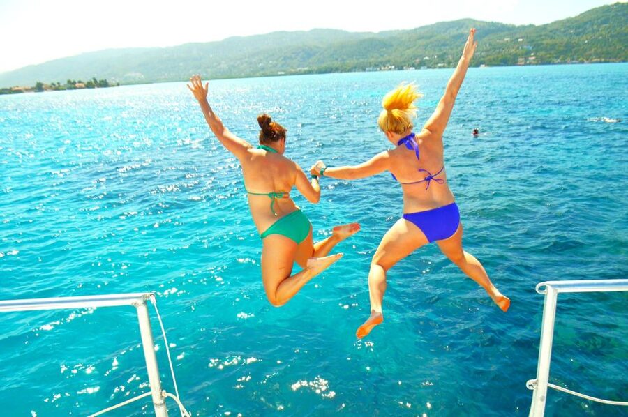 Montego Bay Catamaran Cruise and Snorkeling Tour - A playful stop at Margaritaville