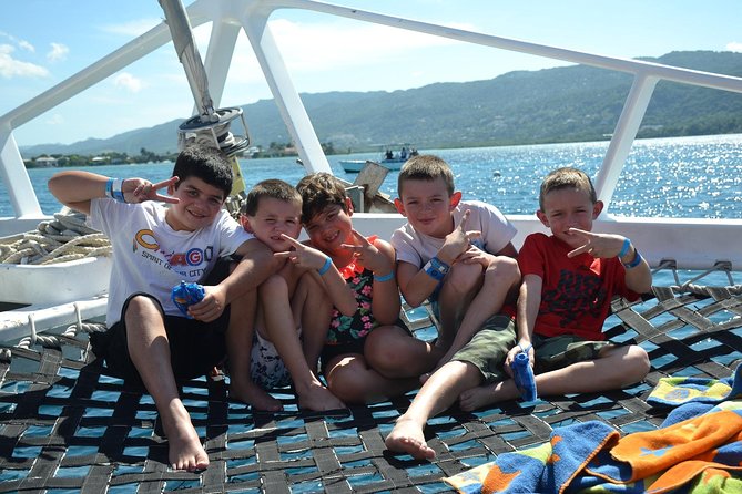 Montego Bay Catamaran Cruise and Snorkeling Tour from Falmouth - Cruising the Montego Bay coastline