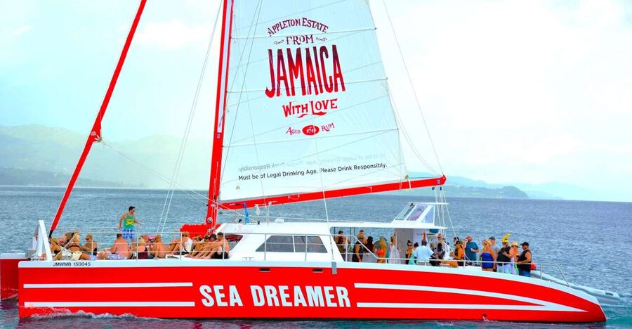 Montego Bay Catamaran Cruise and Snorkeling Tour - What the front nets are like