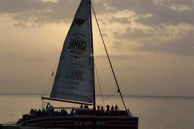 Montego Bay Sunset Catamaran Cruise with Open Bar & Music - Music turns the sail into a social night