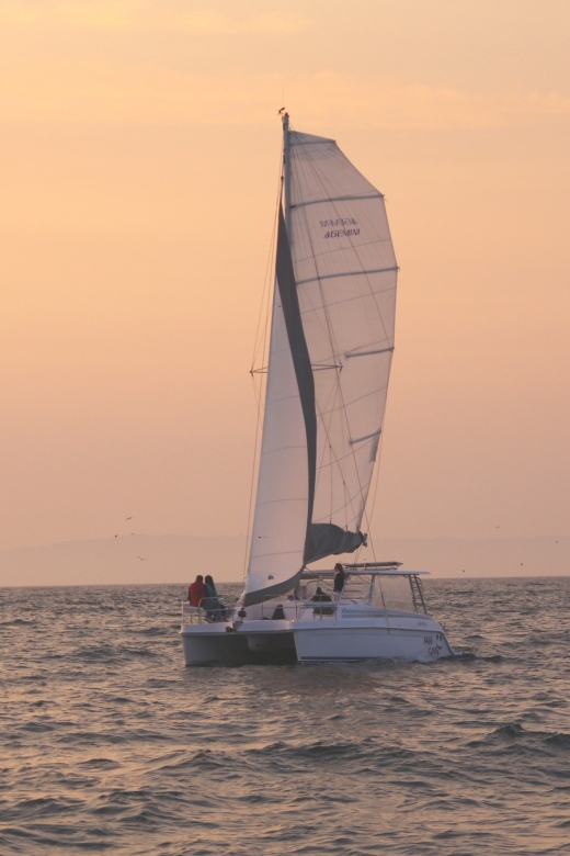 Monterey Bay: Sunset Catamaran Sailing Cruise - Setting sail from Old Fisherman’s Wharf