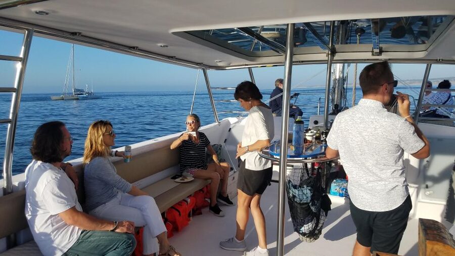 Monterey: Catamaran Sailing Cruise - The views from Monterey to Moss Landing
