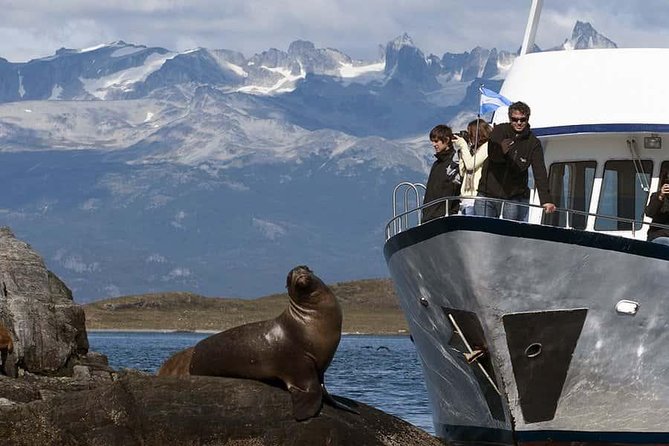 Navigation to Beagle Channel and Sea Lions Island with Transfers - Les Éclaireurs Lighthouse and the Monte Cervantes wreck
