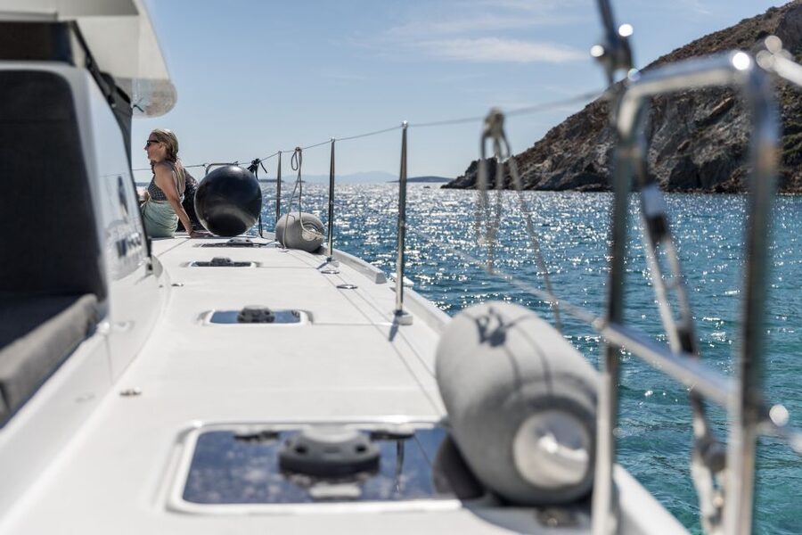 Naxos: Luxury Catamaran Day Trip with Lunch and Drinks - Setting Out From Naxos Marina at 9:30 AM