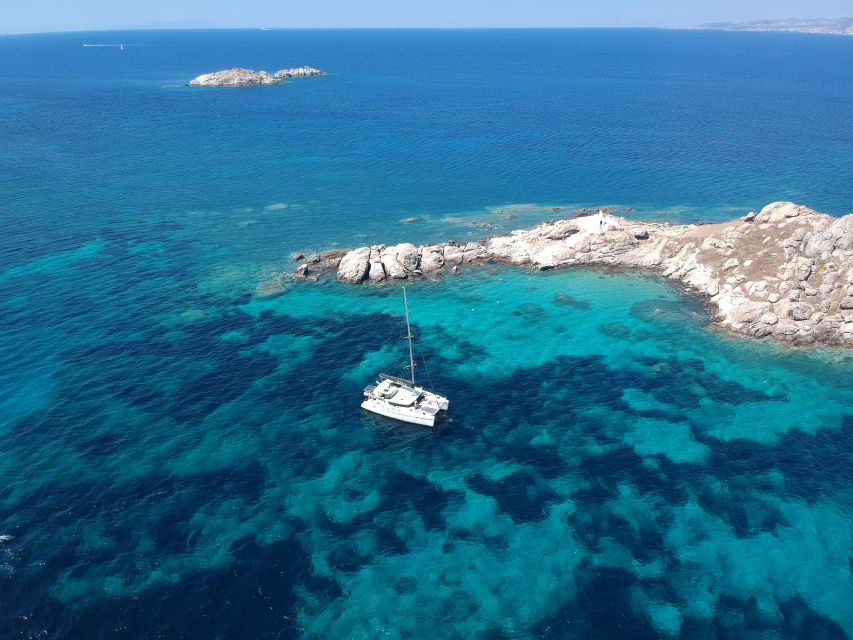 Naxos: Luxury Catamaran Day Trip with Lunch and Drinks - Lunch, Wine, Fruit, and Coffee on Board