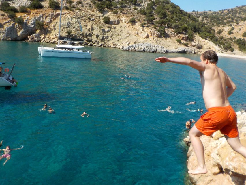 Naxos: Luxury Catamaran Day Trip with Lunch and Drinks - The Value of $169 Per Person