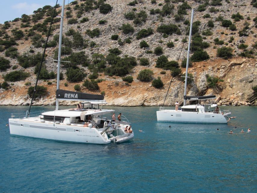 Naxos: Luxury Catamaran Day Trip with Lunch and Drinks - A Weather-Selected Route Around Naxos