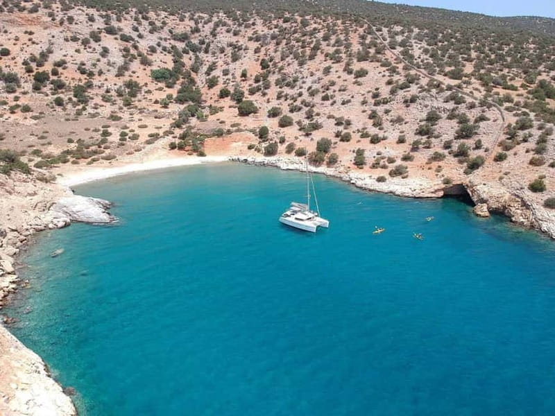 Naxos: Naxos Catamaran Sailing Cruise with Lunch and Drinks - The Morning Sail Along Naxos and Paros