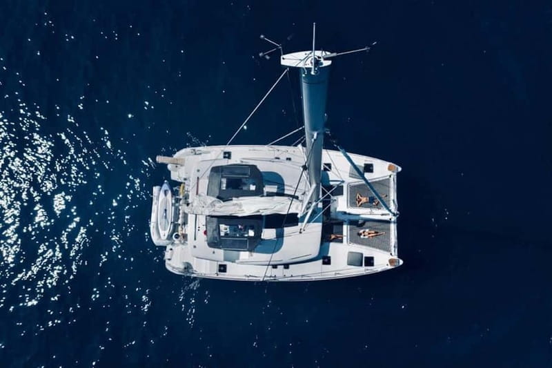 Naxos: Naxos Catamaran Sailing Cruise with Lunch and Drinks - Greek Lunch Without Leaving the Boat