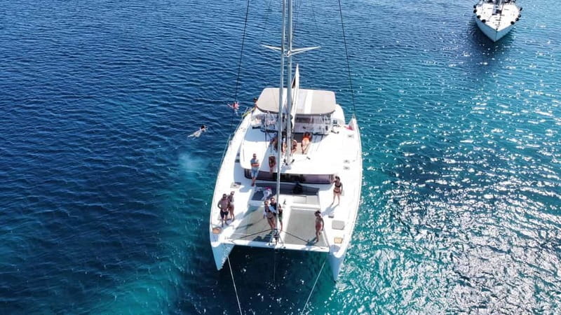 Naxos: Naxos Catamaran Sailing Cruise with Lunch and Drinks - How Much Value You Get for $153