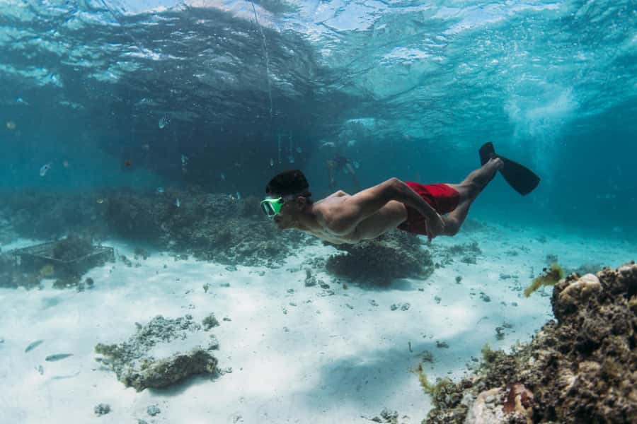 North East of Mauritius: Catamaran Cruise w/ BBQ Lunch - BBQ lunch served on deck