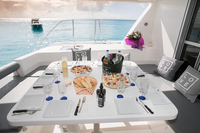 Nude Naturist Catamaran Boat Luxury Charter in St Maarten - Starting at Bobby’s Marina at 8:30 a.m.