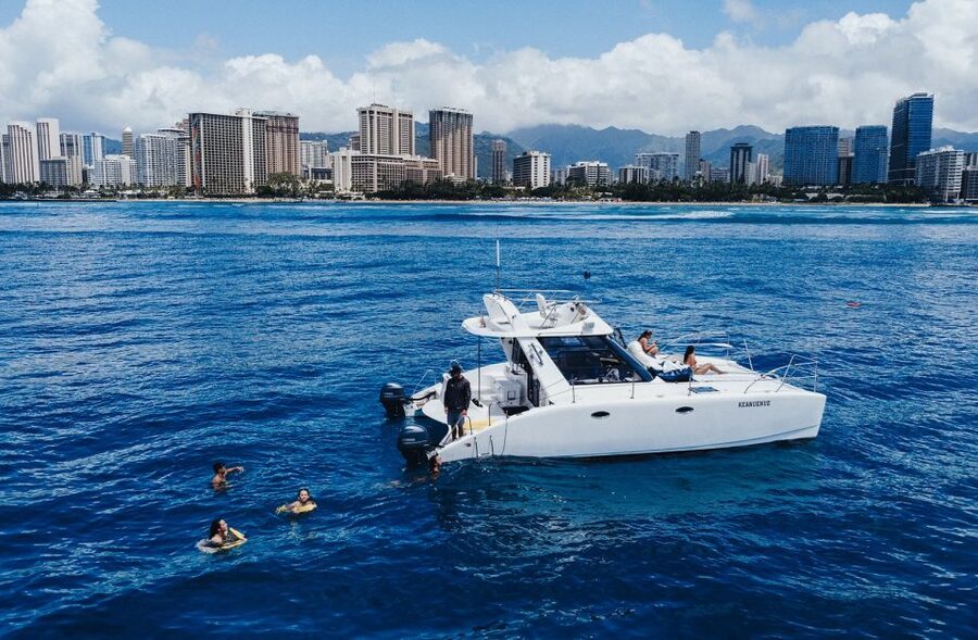 Oahu: Private Catamaran Sunset Cruise & Optional Snorkeling - Key points to know before booking