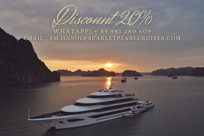 [OFFICIAL]Scarlet Pearl Cruises 5++stars &CATAMARAN ULTRA LUXURY - The morning transfer from Hanoi