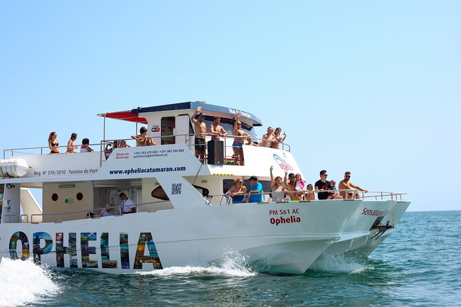 Ophelia Catamaran Cruises + Beach BBQ - Portimão departure and the shape of the day