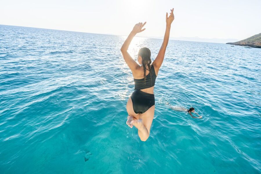 Palma: Catamaran Cruise with Swimming and Snorkelling - The optional BBQ, pasta salad, and drink