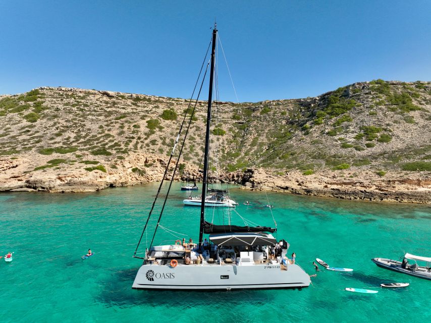 Palma: Cueva Verde and Cala Vella Catamaran Cruise with BBQ - Drinks cost extra, and prices vary by choice