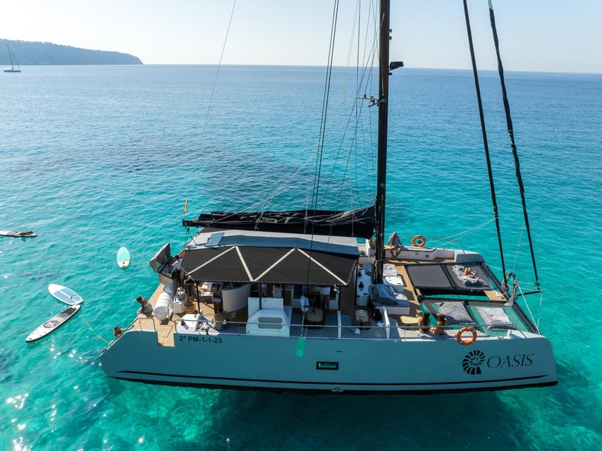 Palma: Cueva Verde and Cala Vella Catamaran Cruise with BBQ - Cueva Verde: your first swim in clear water